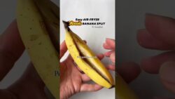 5-Minute REESE’S Air Fryer Banana Split 🍌🍫 | Easy Dessert Recipe