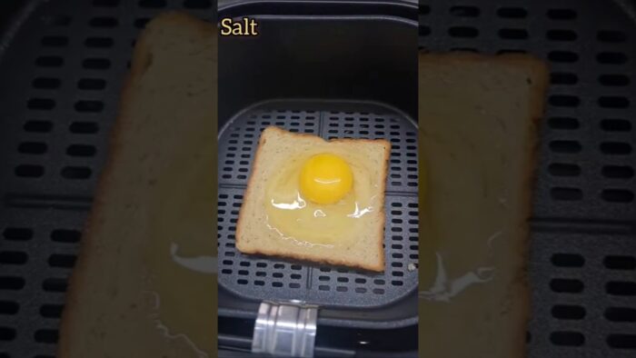 5 mins Air fryer breakfast recipe #shorts