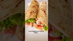 50g protein Best Weight Loss Chicken Wrap 🌯🔥 High Protein Healthy Recipe #Shorts#highprotein