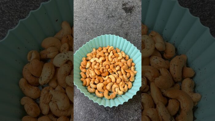 AIR-FRIED CASHEWS #airfryerrecipes #recipe #food