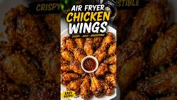 AIRFRYER CHICKEN WINGS #shorts #chickenwings #airfryer #easyrecipes #viralrecipesquickrecipes