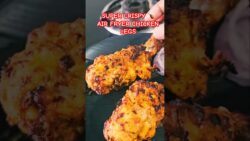 Air Fryer Chicken Legs | Crispy Outside, Juicy Inside 😍#shorts #ytshorts #food #chicken