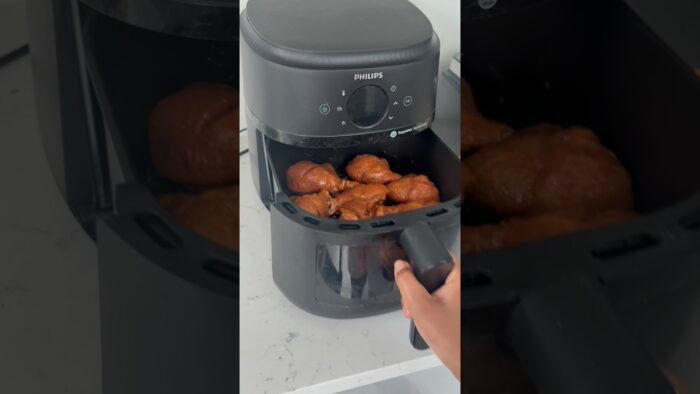 Air Fryer Chicken Lollipops (Less Oil Recipe) #minivlog #food #hyderabad #fyp #youtubeshorts #like