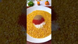 Air Fryer Crispy Moong Dal Recipe | High Protein Crunchy Snack | Easy Healthy Snack #shorts