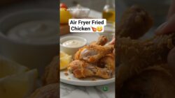 Air Fryer Fried Chicken🍗 ASMR Cooking #chicken #airfryer #recipe #asmr #asmrsounds #shorts #viral