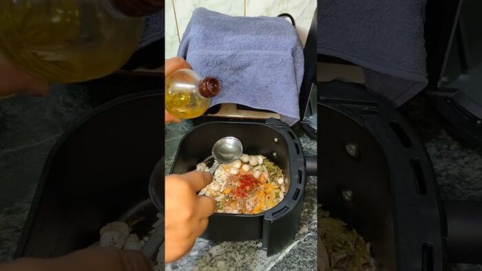 Air Fryer Namkeen #food #shorts #shortfeed #shortsfeed #recipe