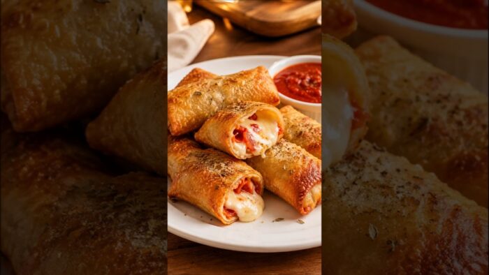 Air Fryer Pizza Rolls 😍