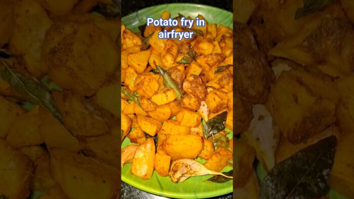 🥔 Air Fryer Potato Fry | Crispy, Tasty & Less Oil 😍 #minivlog