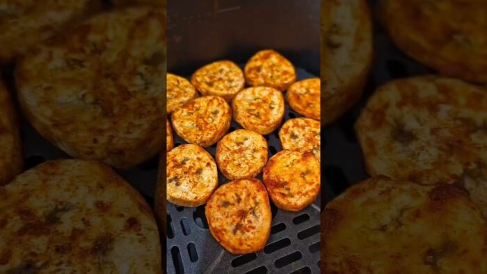 Air Fryer Raw Banana Fry | Healthy Vazhakkai Fry Recipe | Oil-Less Indian Side Dish