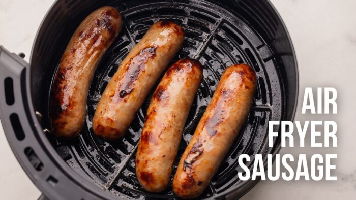 Air Fryer Sausage l The Recipe Rebel