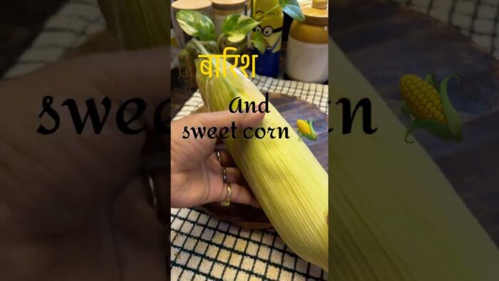 🌽 Air Fryer Sweet Corn | Just 10 Minutes | Easy Snack Recipe #shorts #youtubeshorts #corn