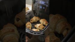 Air fried oreos stuffed in crescent rolls