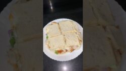 Air fryer bread pizza recipe 🍕 #shorts #easy #breadpizza #airfryerrecipes #special #chickenpizza