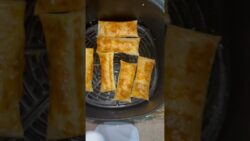 Air fryer recipe # puff pastry 🥐 # snack # breakfast idea # easy air fryer recipe# viral recipe
