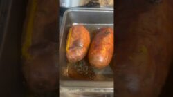 Amazing  recipe  to  make sweet potatoes in Airfryer oven#shorts#fypシ゚viral #recipe #food