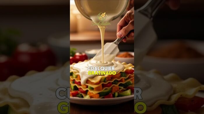 Bechamel Sin Gluten en Thermomix | Cremosa, Sin Grumos y Lista en Solo 7 Minutos
