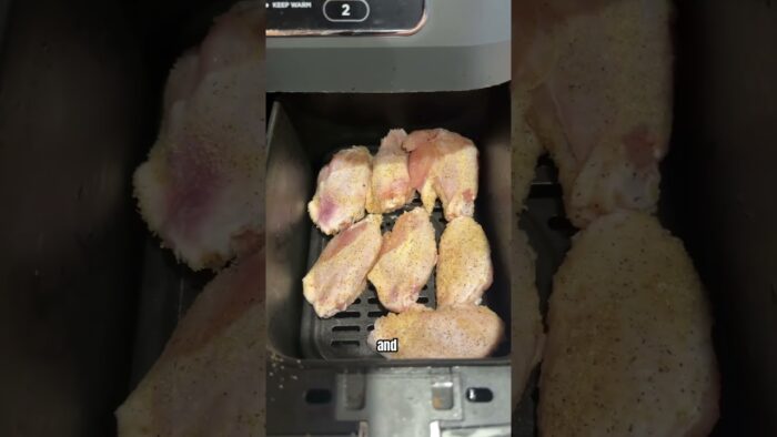 Best Air Fryer Wings! – National Chicken Wing Day With Blues Hog Raspberry Chipotle Sauce!! 🍗🔥