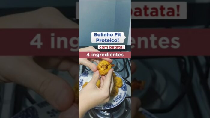 🥚🍗 Bolinho Fit Mais Fácil da Air Fryer! Só 4 Ingredientes #receitafacil #receitas #frango #airfryer