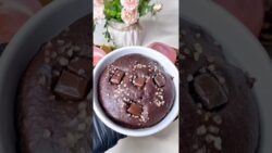 Brownie de chocolate 🍫 Sin gluten, sin azúcar y en freidora de aire