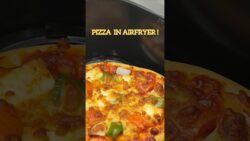 CHEESY PIZZA IN 15 MIN🫰 #youtubeshorts #food #recipe #youtubeshorts #cheese #pizzalover #airfryer