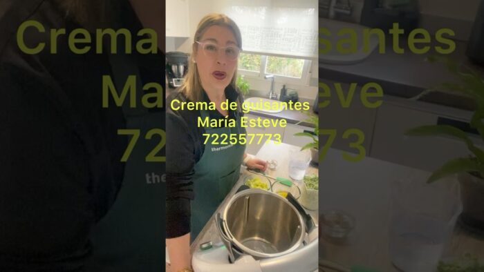 CREMA DE GUISANTES 🫛 CON THERMOMIX 6!!