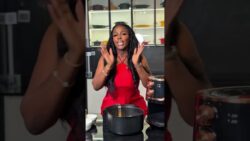 Caramel popcorn with Airfryer.