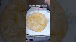 Chane ki dal wala paratha in airfryer healthy recipe #viral || up famous bhidai