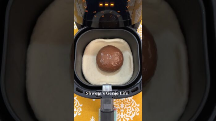 Chocolate Croissant Bread Snacks Recipe in Air Fryer #shorts #viral #trending #ytshorts #recipe #yt