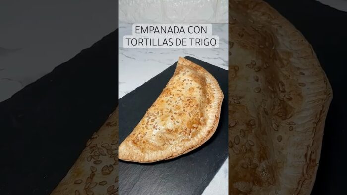 Con tortillas de trigo hago esta empanada en airfryer 😮