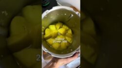 Crema fría con manzana y curry