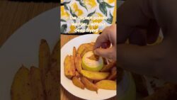Crispy Air Fryer Potato Wedges | Air Fryer Series Day 1 #shorts #airfryer #easyrecipe #healthyfood