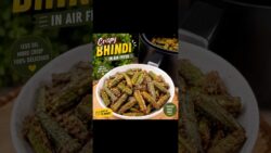 Crispy Bhindi | Air fryer Bhindi | Easy recipe | Less oil more taste #viralshorts #foodiedivya274