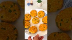 Crispy Paneer Oats Cutlets 🤤 | High Protein Healthy Snack | Air Fryer Recipe | No Deep Fry #trending