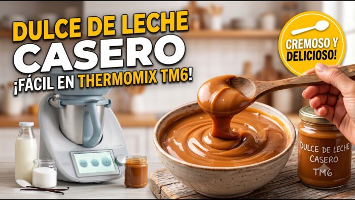 DULCE DE LECHE CASERO EN THERMOMIX TM6 🇦🇷 Receta Secreta Ultra cremosa