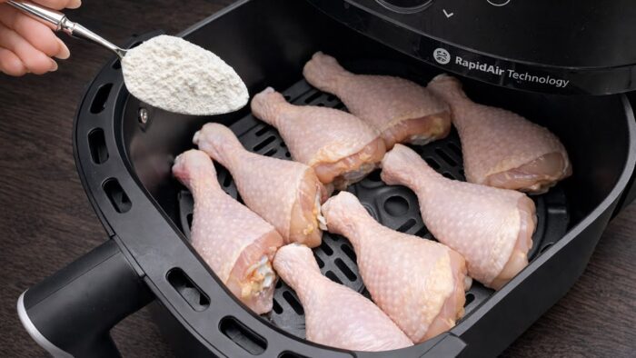 Did you know this air fryer chicken trick? I haven’t eaten chicken this delicious!