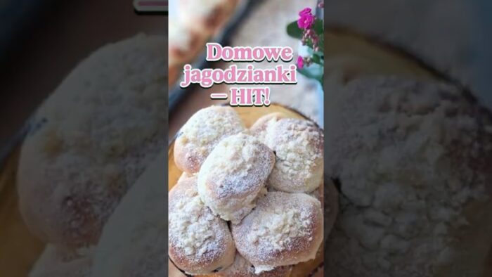 Domowe jagodzianki z pomocą #thermomix #tm7 #jagody