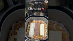 Dry Fruits Chocolate in Air Fryer Recipe 👌#feed #shorts #dryfruits #chocolate #trending #viral #yt