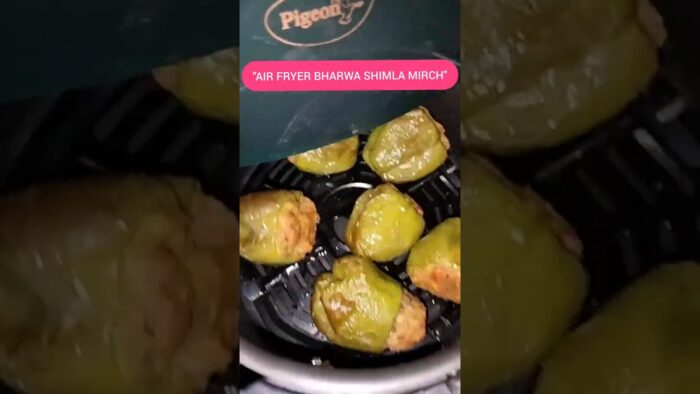EP 8 |🌶️ Air Fryer Bharwa Shimla Mirch | Healthy & Tasty Stuffed Capsicum Recipe