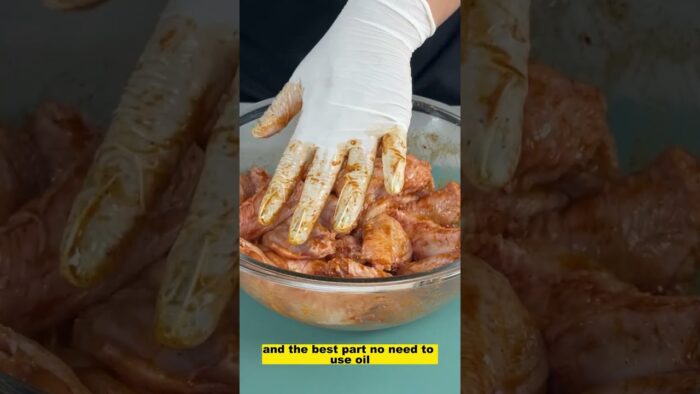 Everyone is cooking chicken in an air fryer after seeing this brilliant idea #foodrecipe #cooking