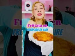 Frittata en freidora de aire #airfryer  #freidoradeaire #ketoespaña #cena #desayuno