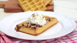 GOFRES de vainilla al HORNO con Thermomix . ¡BUENÍSIMOS!