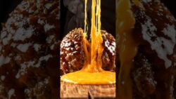 Giant Bacon Wrapped Cheese Meat Bomb | Ultimate Air Fryer Recipe 🥓🧀🔥#shorts #food #cooking #viral