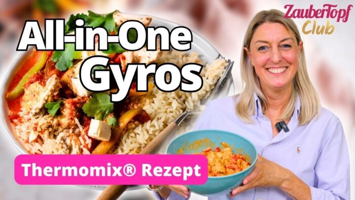 Griechisches Putengyros mit Metaxasoße All-in-One – schnell & einfach! | Thermomix® Rezept