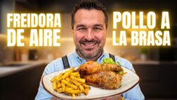 HICE EL POLLO A LA BRASA EN FREIDORA DE AIRE – TE ENSEÑO CADA PASO DE LA TÉCNICA