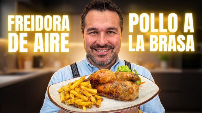 HICE EL POLLO A LA BRASA EN FREIDORA DE AIRE – TE ENSEÑO CADA PASO DE LA TÉCNICA