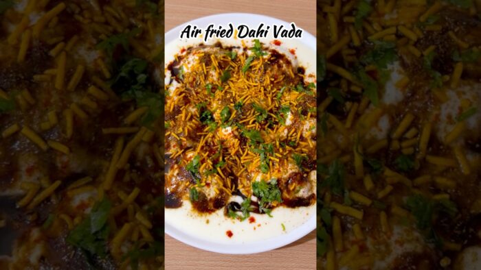 Healthy Air Fryer Dahi Vada | No Deep Fry Guilt-Free Recipe #shorts #shortsfeed #youtubeshorts