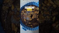 Healthy Banana Oats Cake in Air Fryer #shorts #yt #trending #viral #airfryer #healthy #healthycake