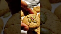 Healthy Cookies Without Maida & Sugar | Guilt-Free Snack easy 10 min airfryer recipe#Shorts