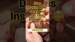 Healthy Homemade Beef Jerky in the Air Fryer | No Additives & Easy Recipe
