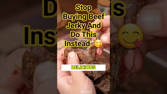 Healthy Homemade Beef Jerky in the Air Fryer | No Additives & Easy Recipe